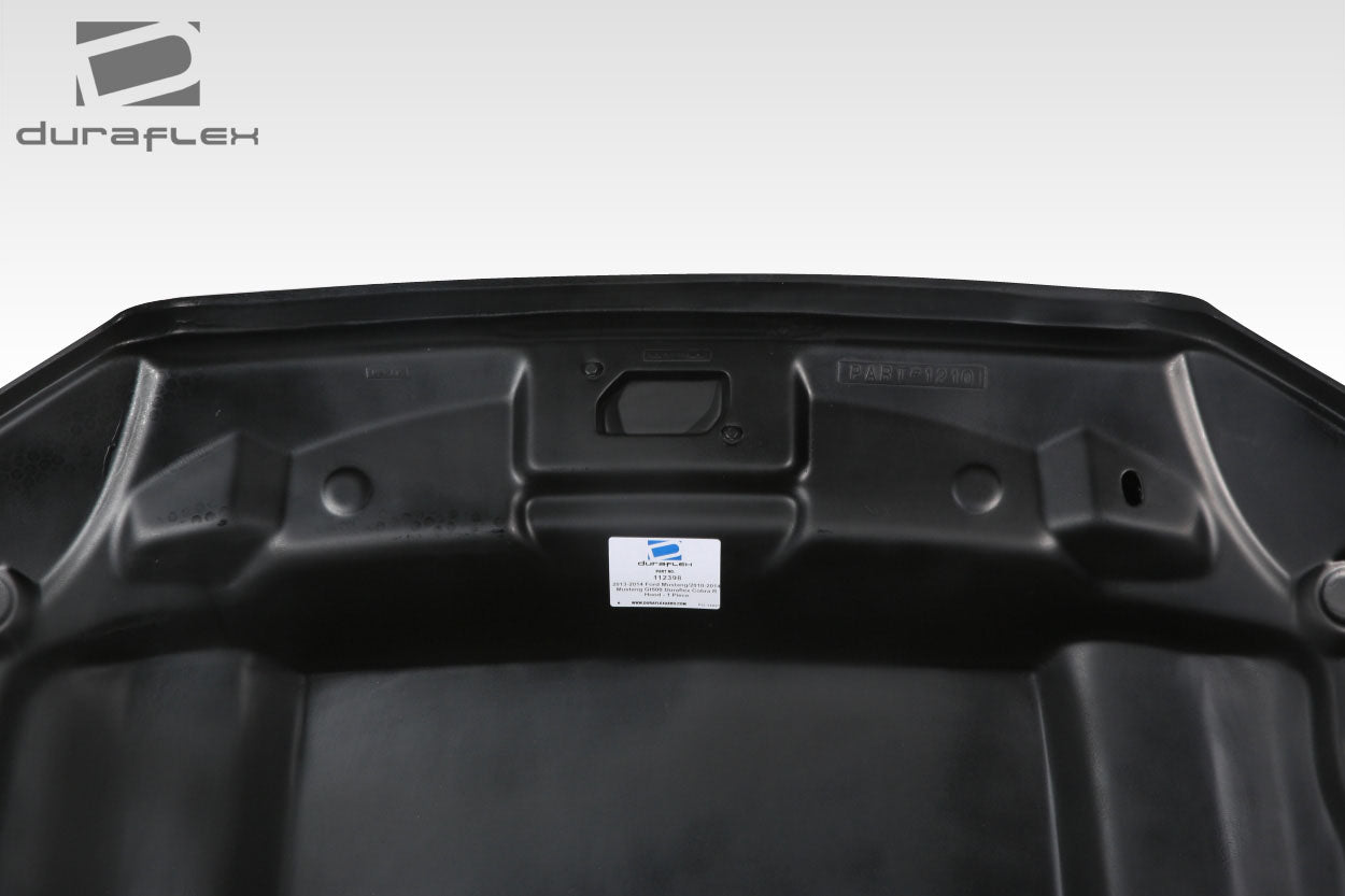 2013-2014 Ford Mustang / 2010-2014 Mustang GT500 Duraflex Cobra R Hood - 1 Piece
