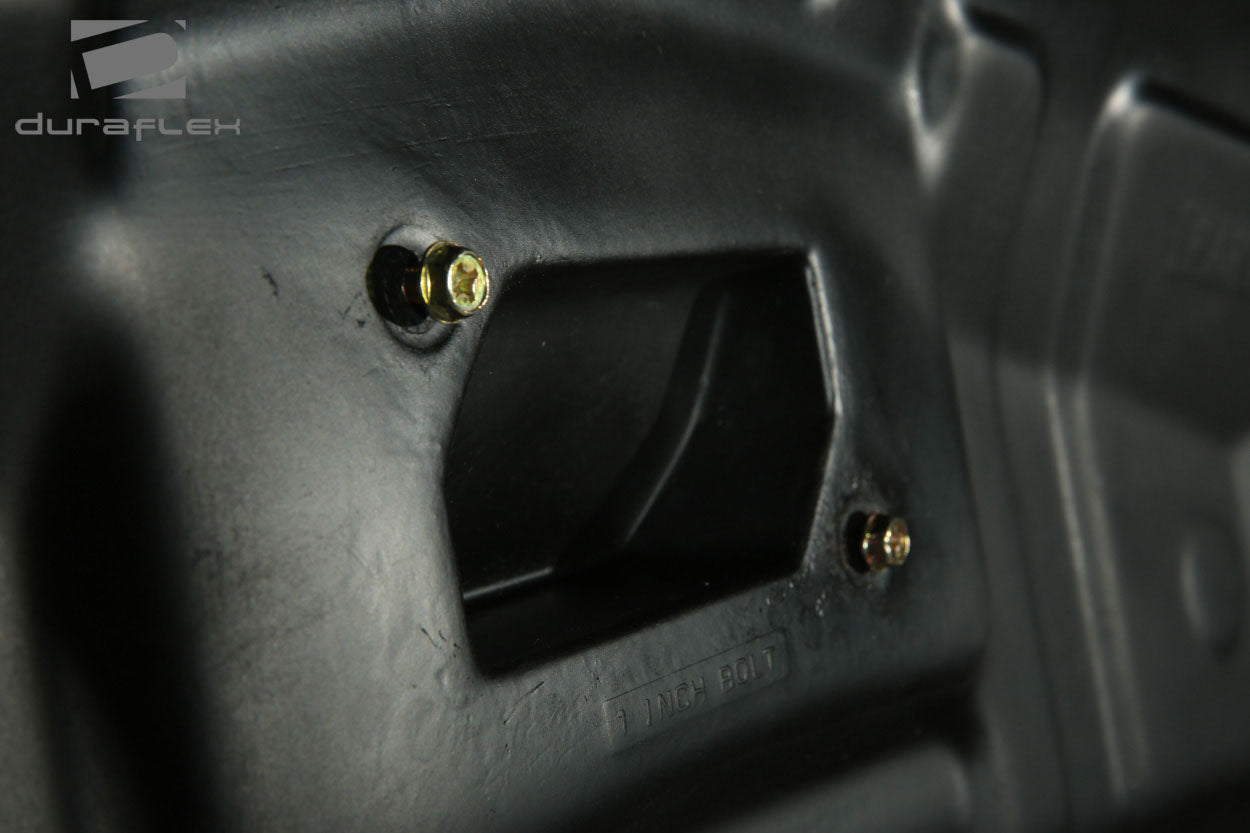 2010-2012 Ford Mustang Duraflex 4" Cowl Hood - 1 Piece