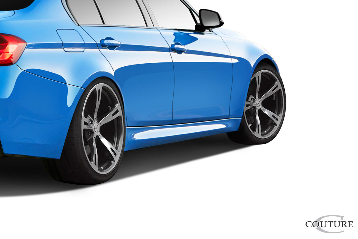 2012-2018 BMW 3 Series F30 Couture Urethane M3 Look Side Skirts - 2 Piece