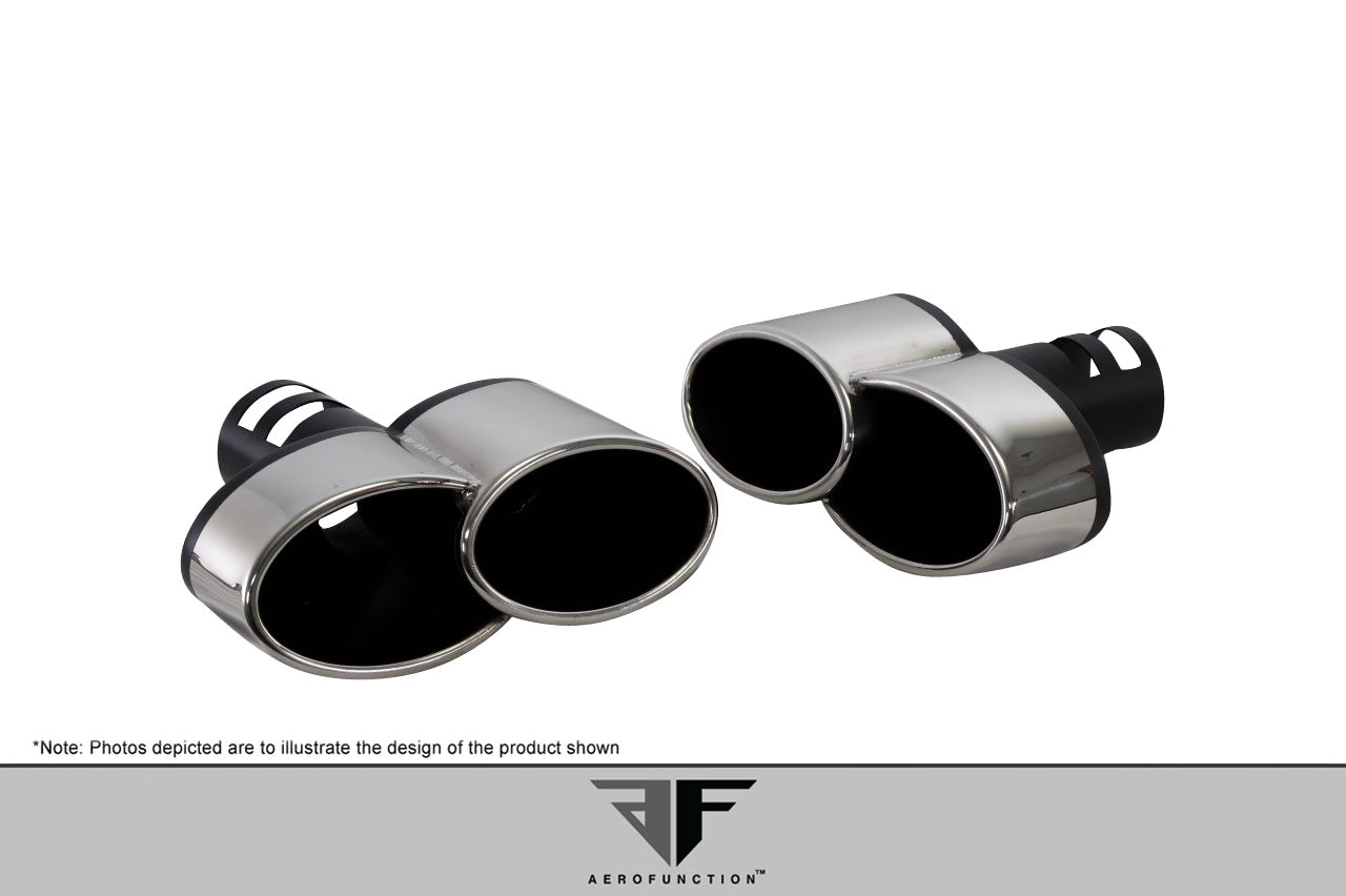 2013-2015 Toyota Land Cruiser Eros Version 1 Exhaust Tips - 2 Piece