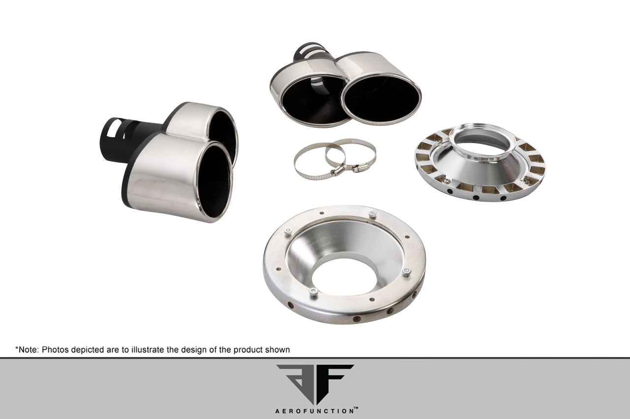 2013-2015 Toyota Land Cruiser Eros Version 1 Exhaust Tips - 2 Piece