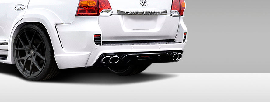 2013-2015 Toyota Land Cruiser Eros Version 1 Exhaust Tips - 2 Piece
