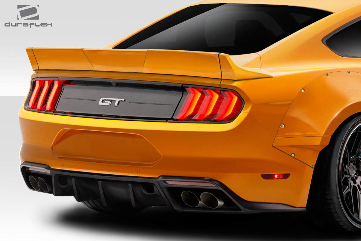 2015-2020 Ford Mustang Coupe Duraflex Grid Rear Wing Spoiler - 3 Piece