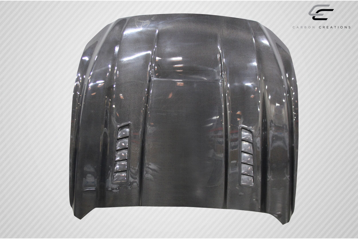 2015-2017 Ford Mustang Carbon Creations CVX Hood - 1 Piece