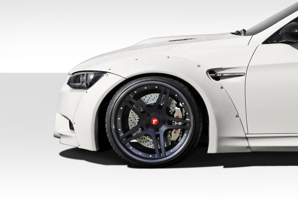 2008-2013 BMW M3 E92 E93 Duraflex Circuit Wide Body Kit - 8 Piece - Includes Circuit Front Fender Flares (112599), Circuit Rear Fender Flares (112600)
