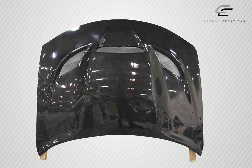2015-2021 Dodge Charger Carbon Creations Dritech Hellcat Look Hood - 1 Piece