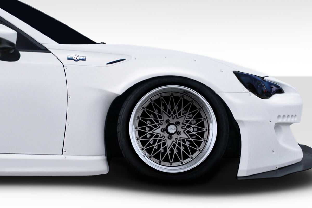 2013-2020 Scion FR-S Toyota 86 Subaru BRZ Duraflex GT500 V2 Front Fender Flares - 4 Piece