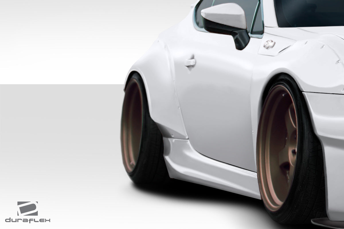 2013-2020 Scion FR-S Toyota 86 Subaru BRZ Duraflex GT500 V2 Rear Fender Flares - 4 Piece