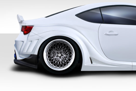 2013-2016 Scion FR-S Toyota 86 Duraflex VR-S Wide Body Rear Fender Flares - 5 Piece