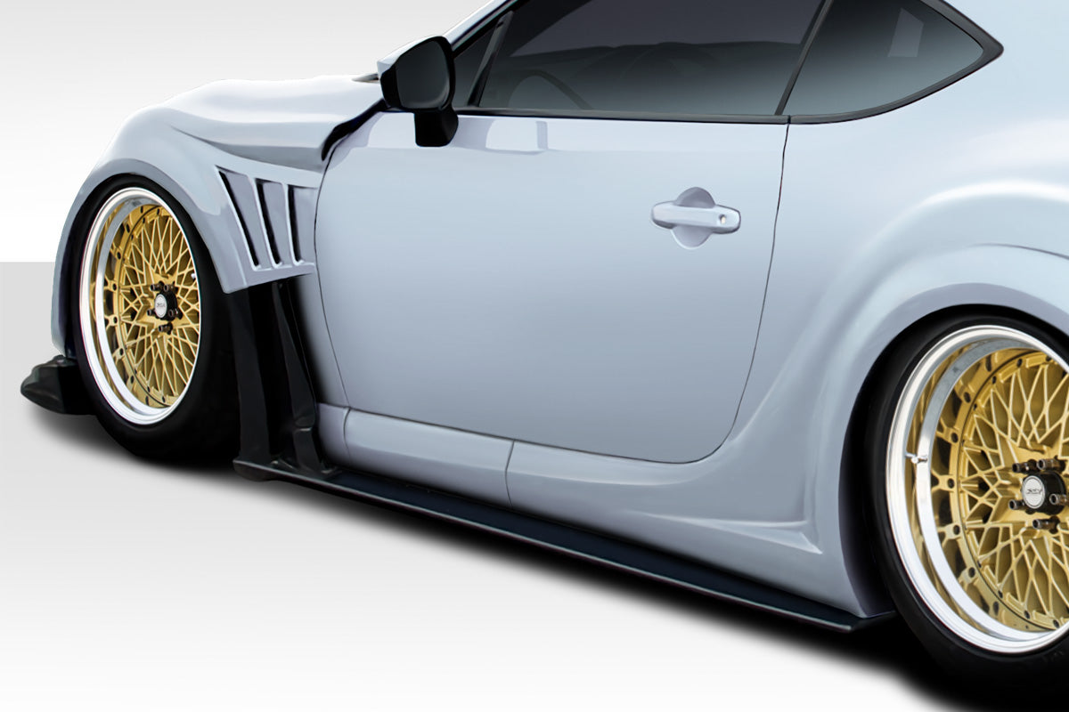 2013-2016 Scion FR-S Duraflex VR-S Wide Body Side Skirts / Side Splitters - 4 Piece