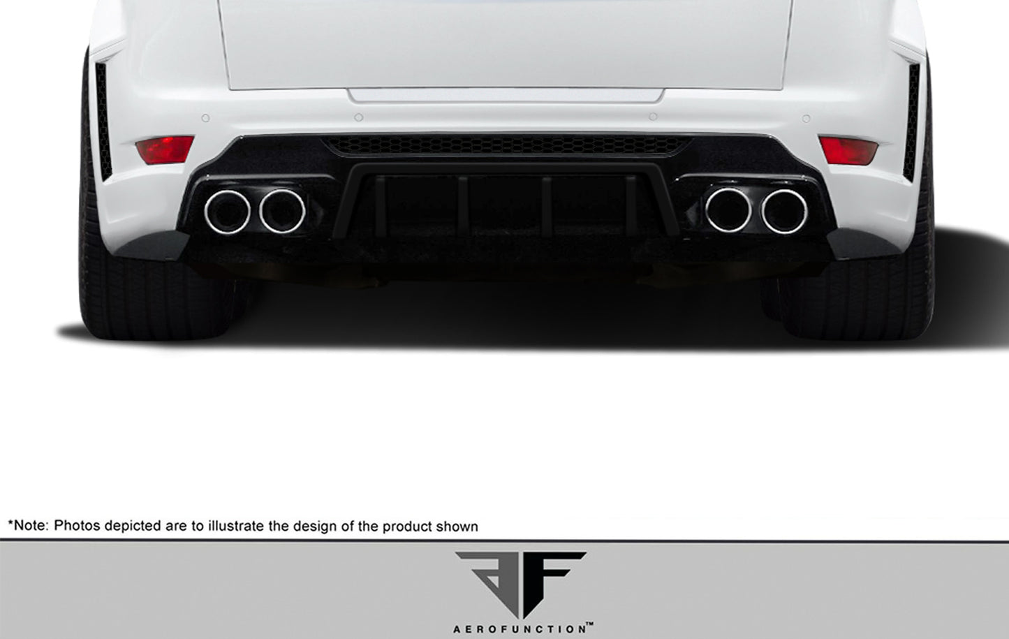 2014-2015 Land Rover Range Rover Sport AF-1 Rear Diffuser ( GFK ) - 1 Piece