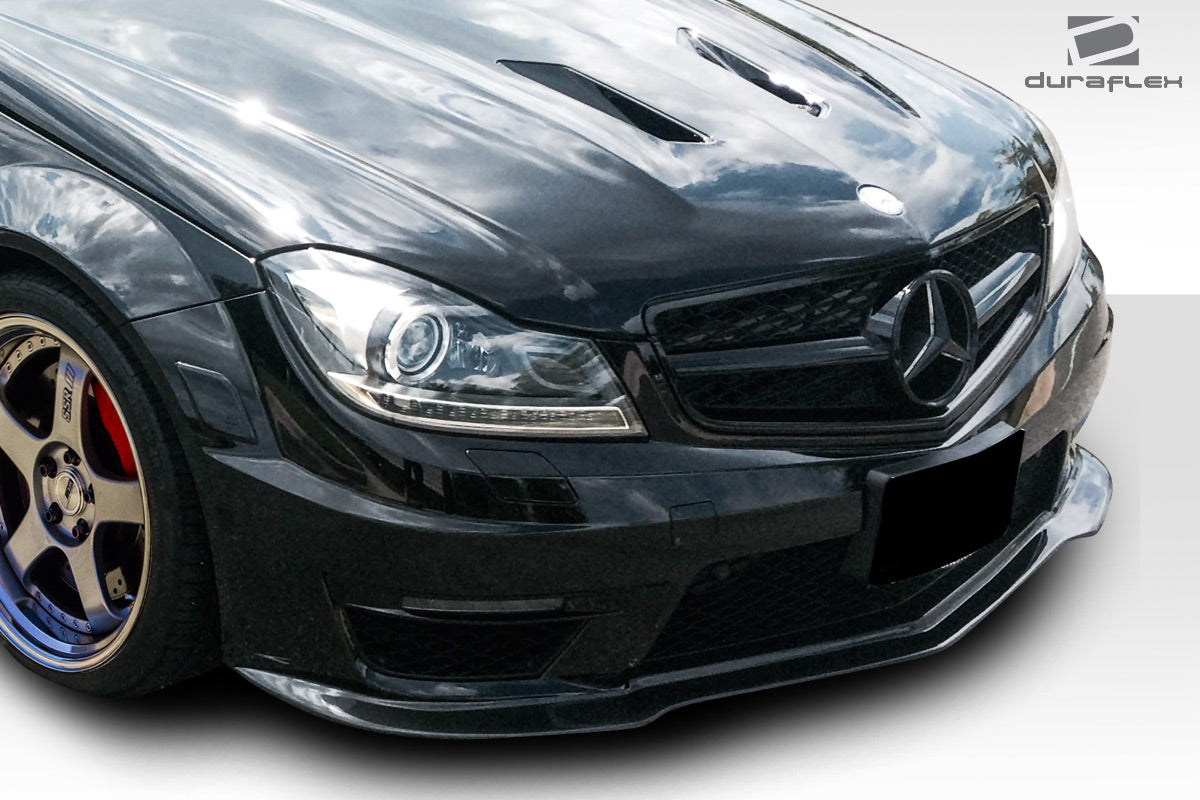 2012-2014 Mercedes C63 W204 Duraflex BS Look Front Lip Spoiler - 1 Piece