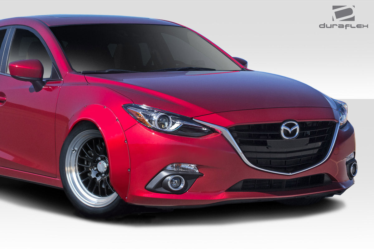 Universal Duraflex Fender Flares 10cm - 2 Piece