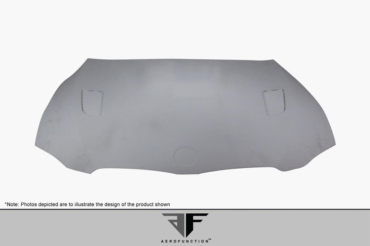 2011-2013 BMW 3 Series E92 2dr E93 Convertible AF-1 Hood ( GFK ) - 1 Piece