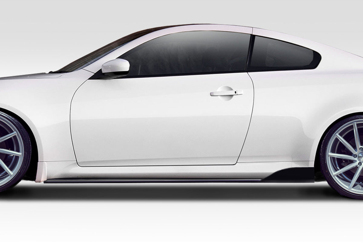 2008-2015 Infiniti G Coupe 2DR G37 Q60 Duraflex L Sport Side Splitters - 2 Piece