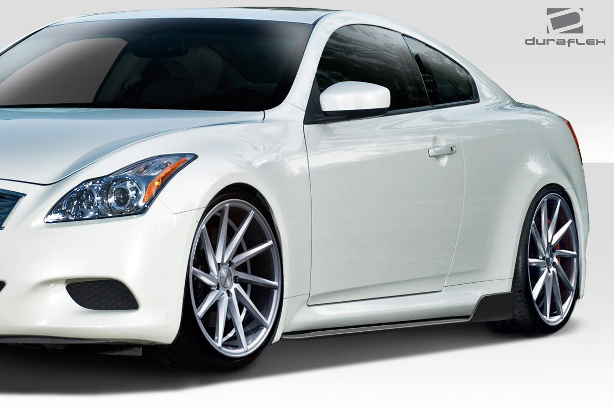 2008-2015 Infiniti G Coupe 2DR G37 Q60 Duraflex L Sport Side Splitters - 2 Piece