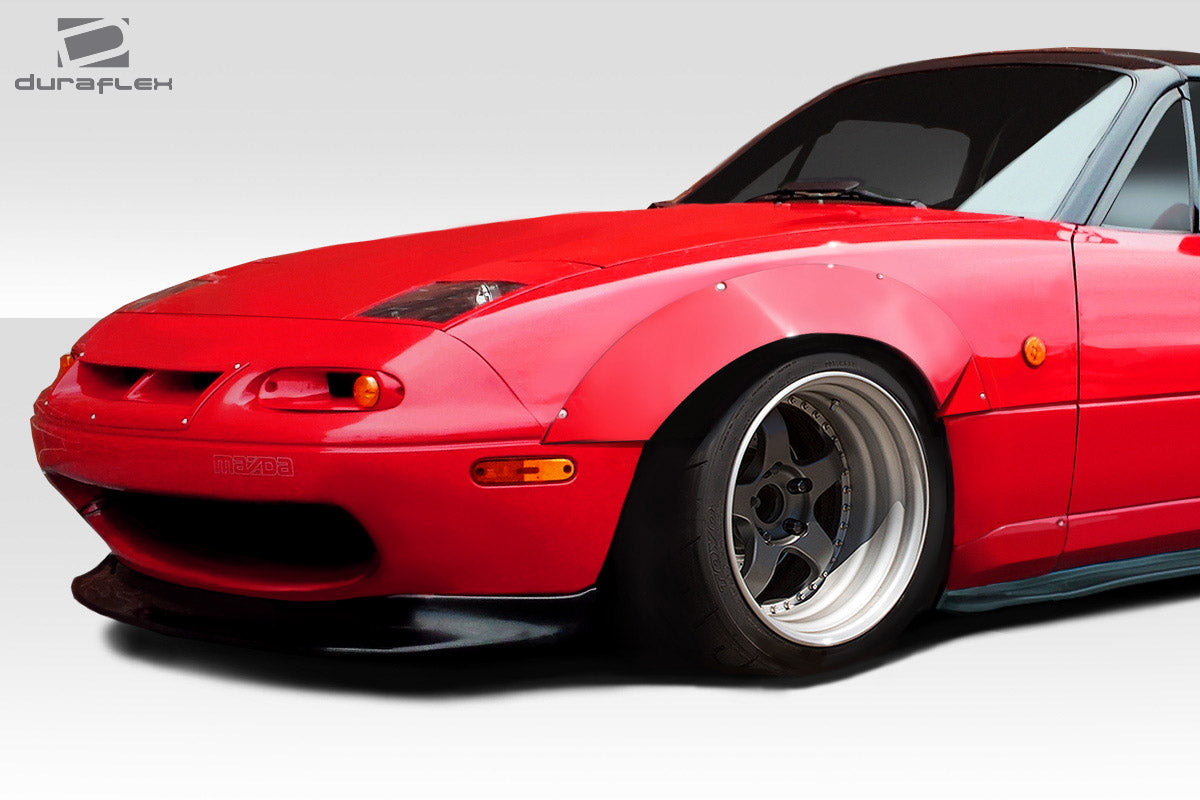 1990-1997 Mazda Miata Duraflex Circuit Front Fender Flares - 2 Piece