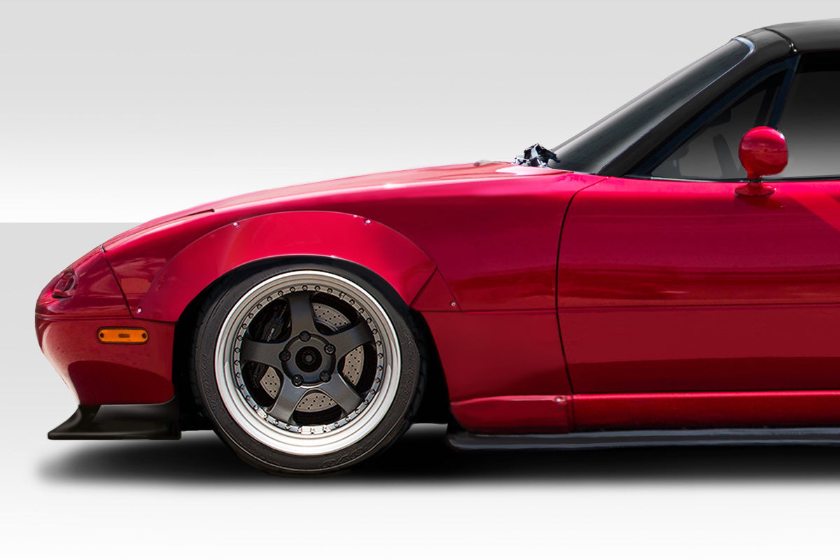 1990-1997 Mazda Miata Duraflex Circuit Front Fender Flares - 2 Piece