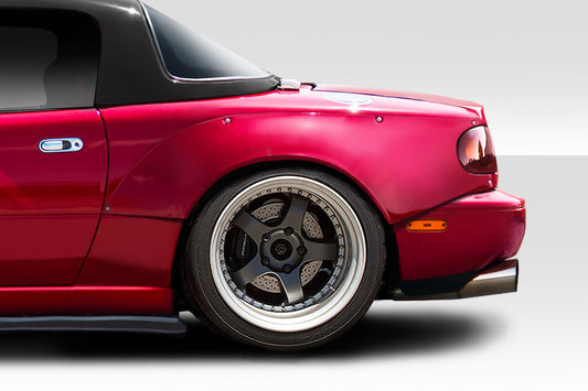 1990-1997 Mazda Miata Duraflex Circuit Rear Fender Flares - 2 Piece
