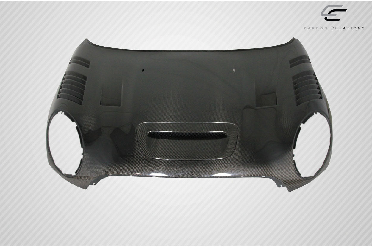 2007-2013 Mini Cooper Hatchback R56 Clubman R55 2009-2015 Cooper convertible R57 2012-2015 Cooper Coupe / Roadster R58 R59 Carbon Creations DriTech Racer Hood - 1 Piece