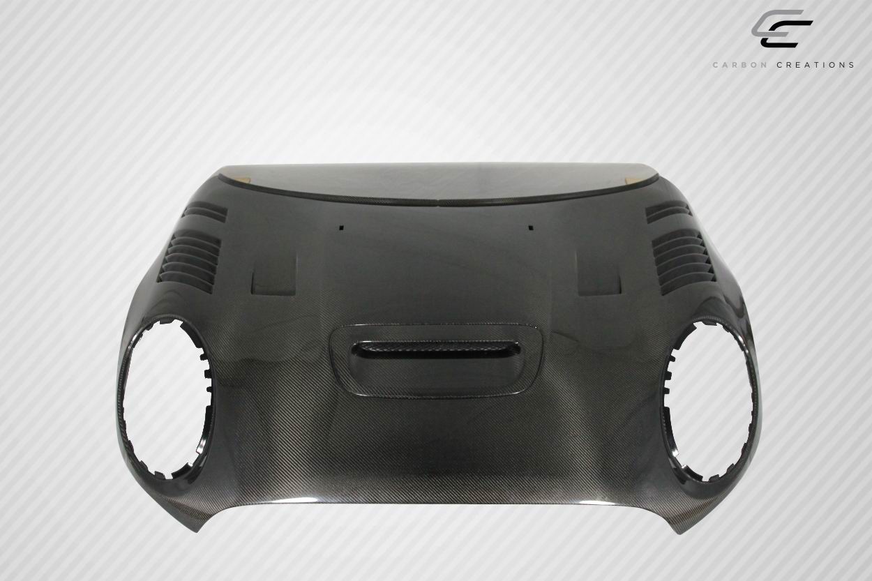 2014-2020 Mini Cooper S F55 F56 F57 Carbon Creations DriTech Racer Hood - 1 Piece
