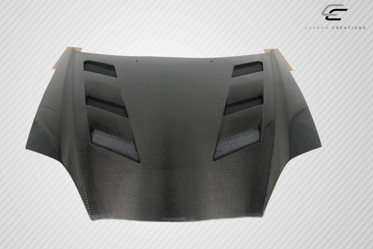 2003-2006 Hyundai Tiburon Carbon Creations DriTech AM-S Hood - 1 Piece