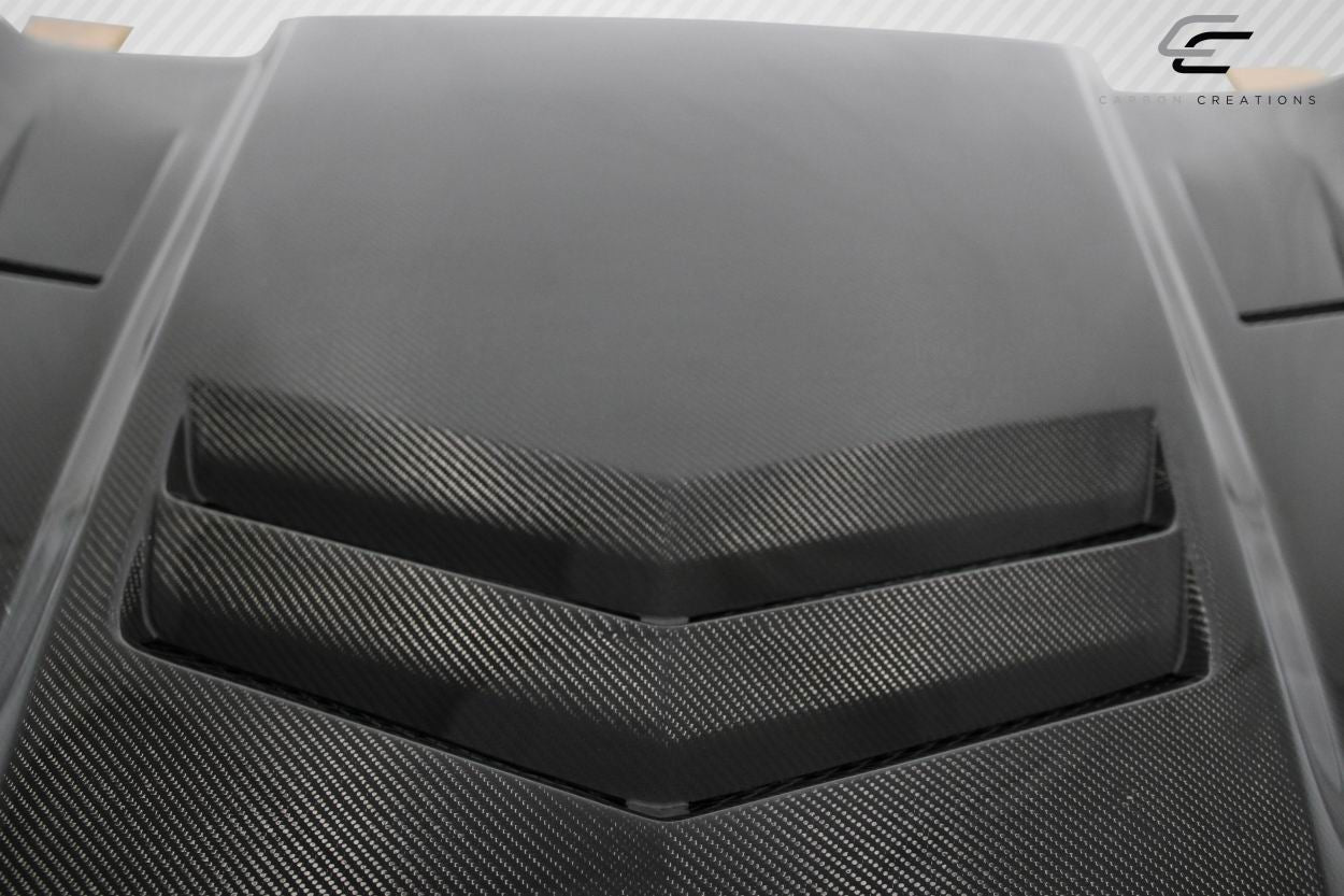 2012-2019 Cadillac ATS Carbon Creations DriTech AC-1 Hood - 1 Piece