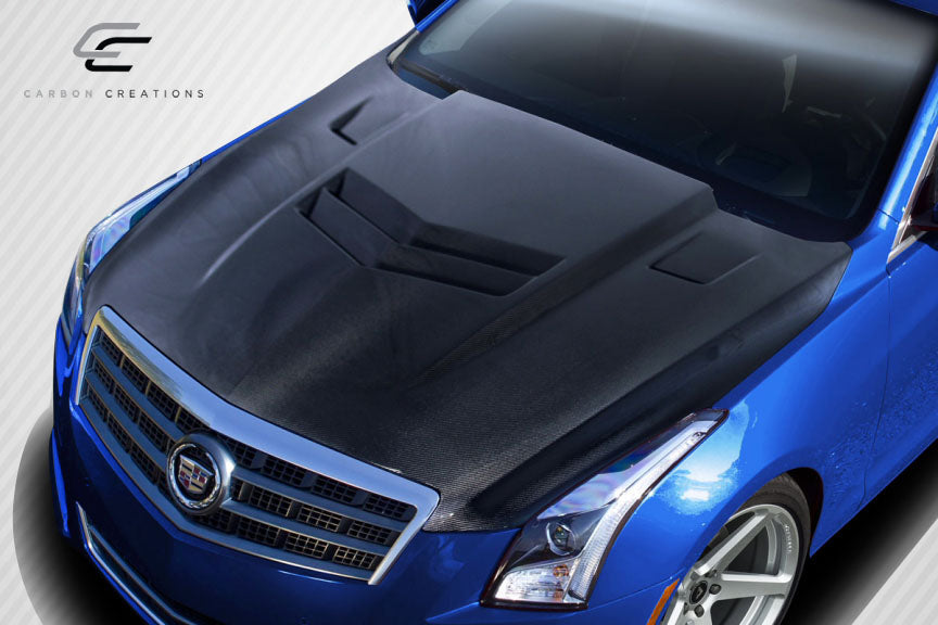 2012-2019 Cadillac ATS Carbon Creations DriTech AC-1 Hood - 1 Piece