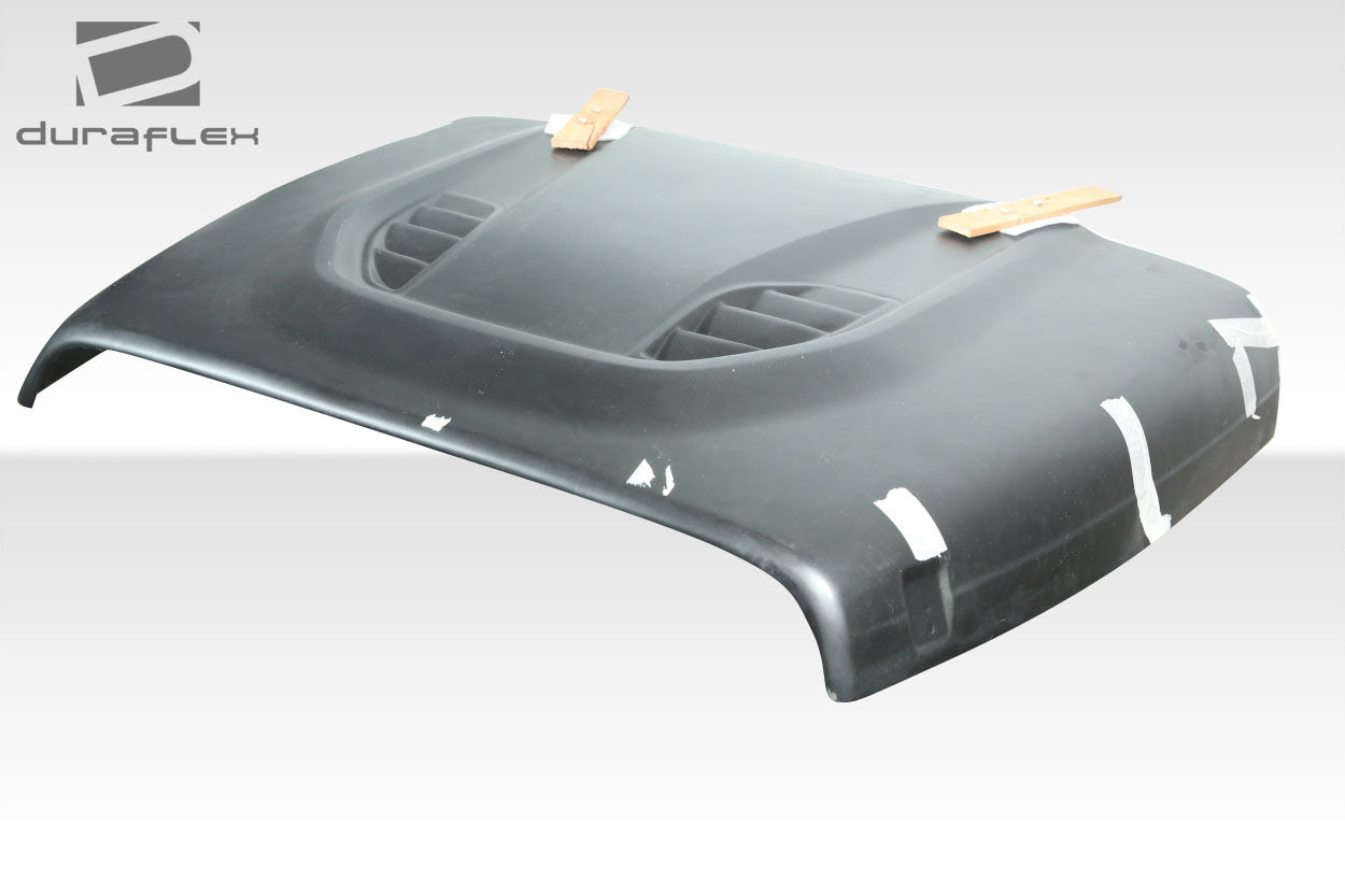 1997-2006 Jeep Wrangler Duraflex Power Dome Hood - 1 Piece