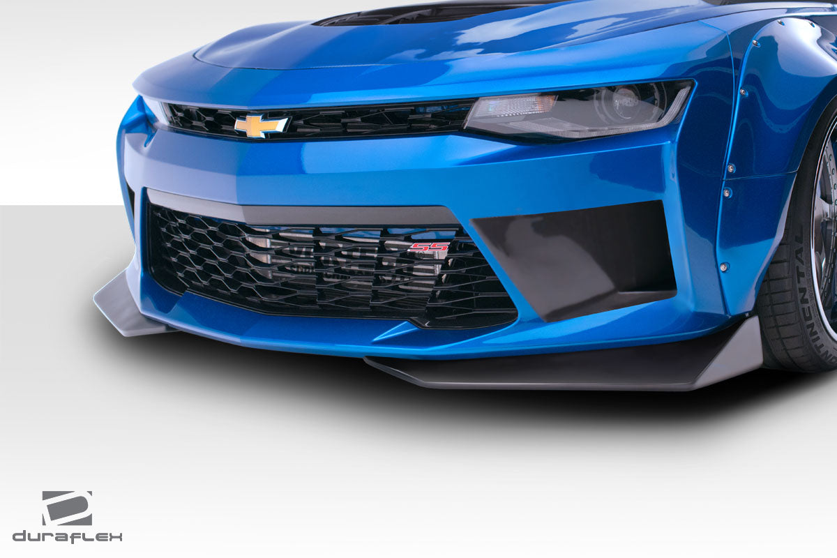 2016-2018 Chevrolet Camaro Duraflex Grid Front Bumper - 1 Piece ( With Integrated front bumper air ducts and front splitters)