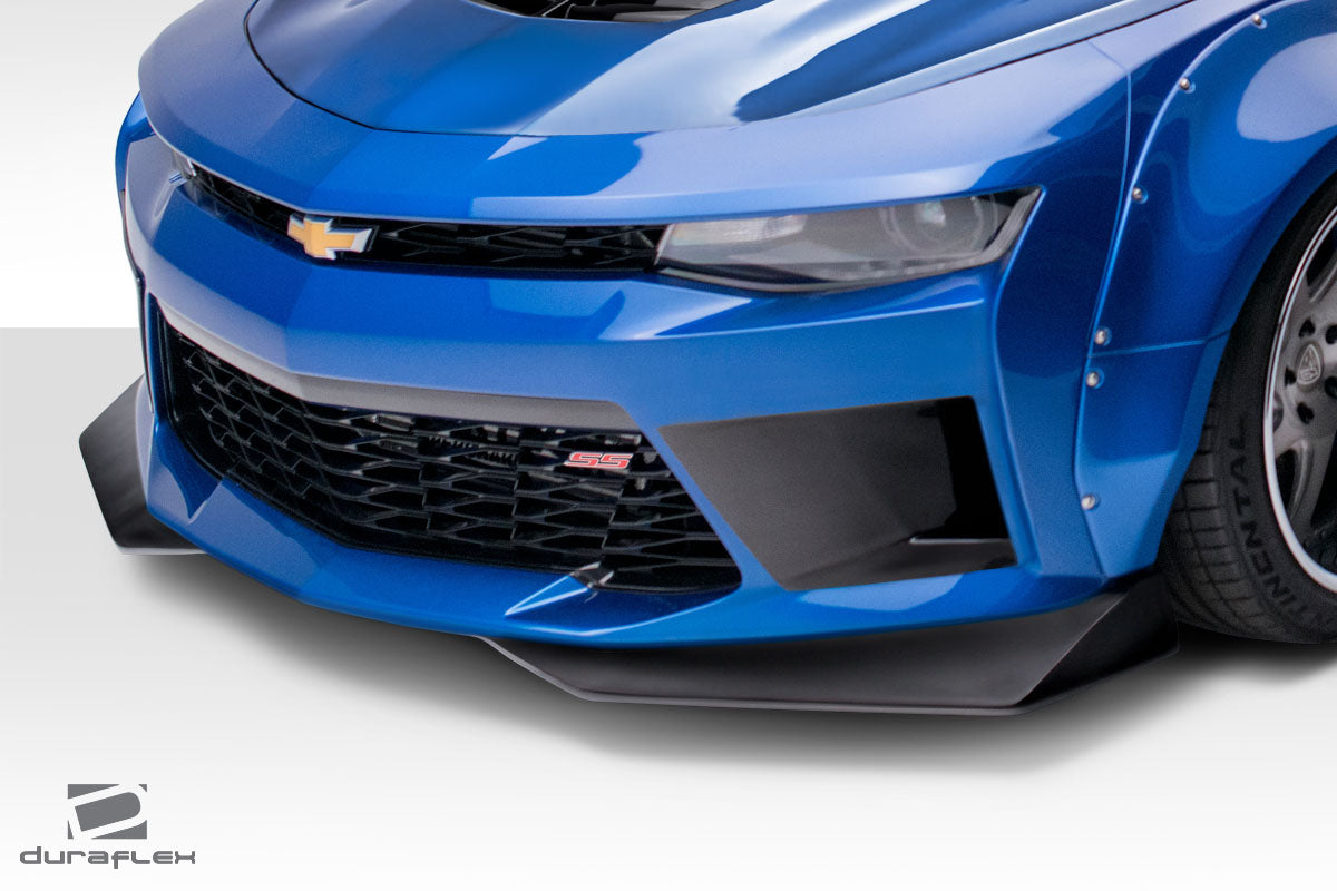 2016-2018 Chevrolet Camaro Duraflex Grid Front Bumper - 1 Piece ( With Integrated front bumper air ducts and front splitters)