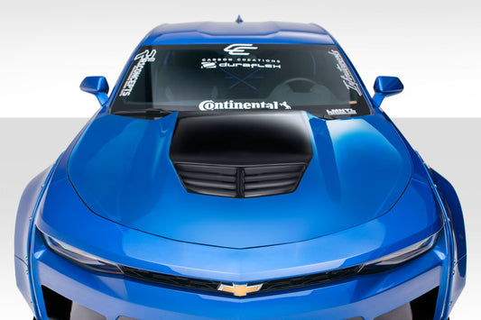 2016-2022 Chevrolet Camaro Duraflex Grid Hood - 1 Piece
