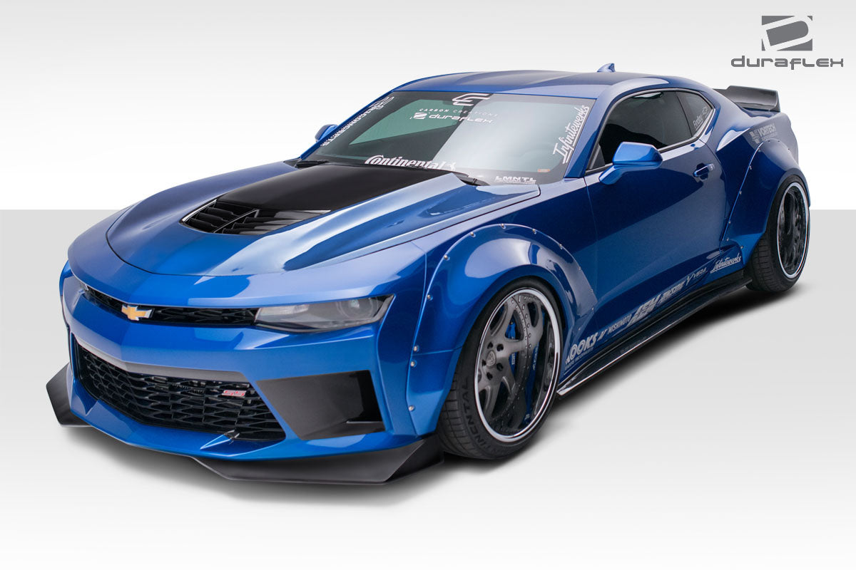 2016-2022 Chevrolet Camaro Duraflex Grid Hood - 1 Piece