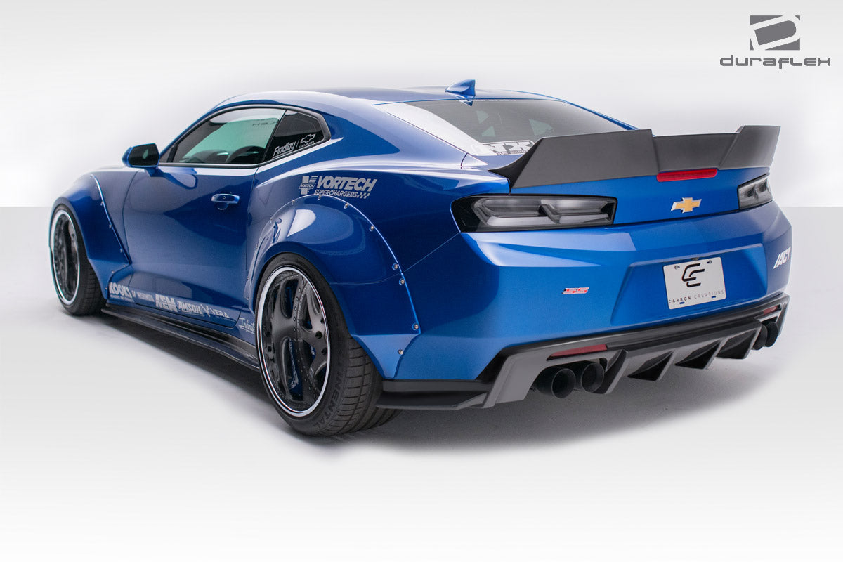 2016-2018 Chevrolet Camaro Duraflex Grid Rear Diffuser - 1 Piece
