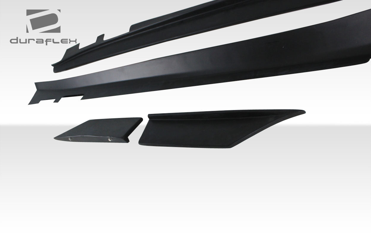 2016-2022 Chevrolet Camaro Duraflex Grid Side Splitters - 6 Piece
