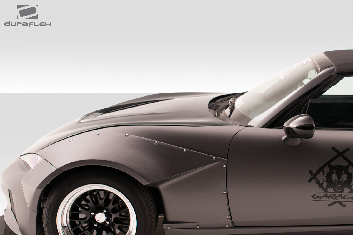 2016-2021 Mazda Miata Duraflex Circuit Hood - 1 Piece