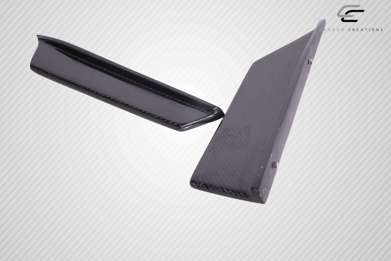 2016-2018 Chevrolet Camaro Carbon Creations Grid Side Splitters - 6 Piece