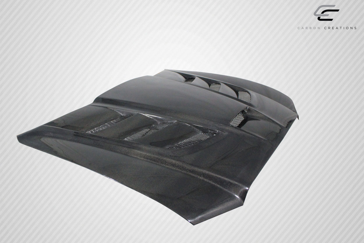 2011-2014 Dodge Charger Carbon Creations DriTech Viper Look Hood - 1 Piece