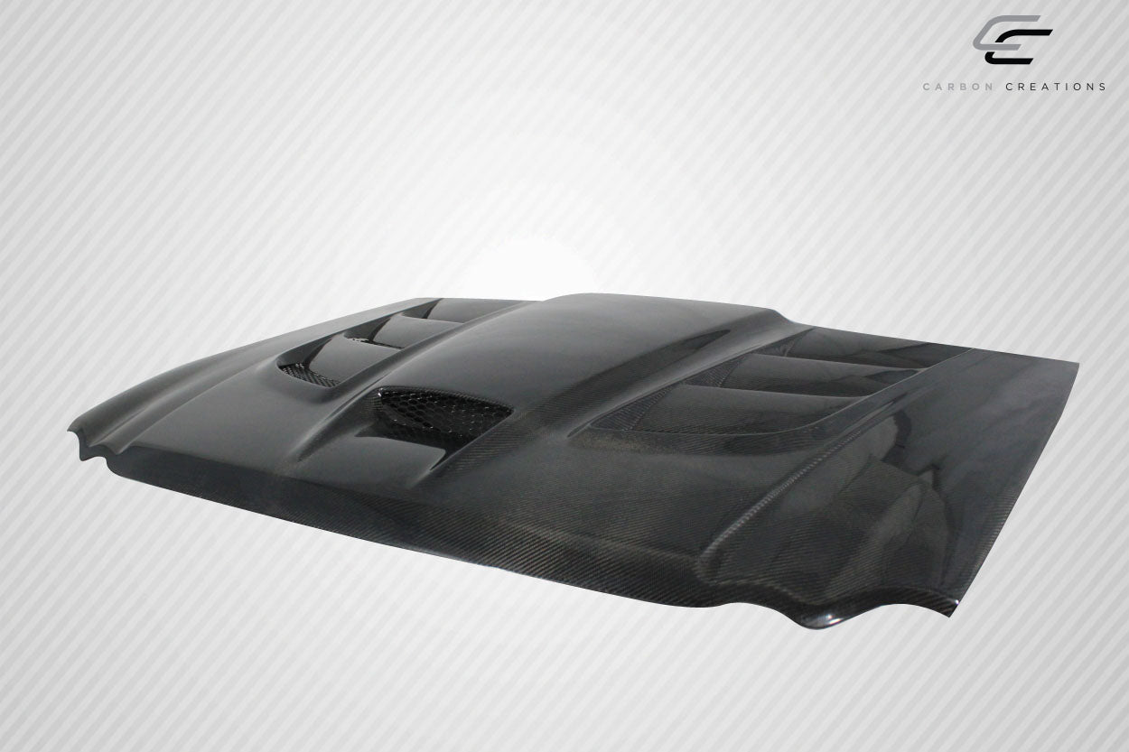 2005-2010 Jeep Grand Cherokee Carbon Creations DriTech Viper Look Hood - 1 Piece