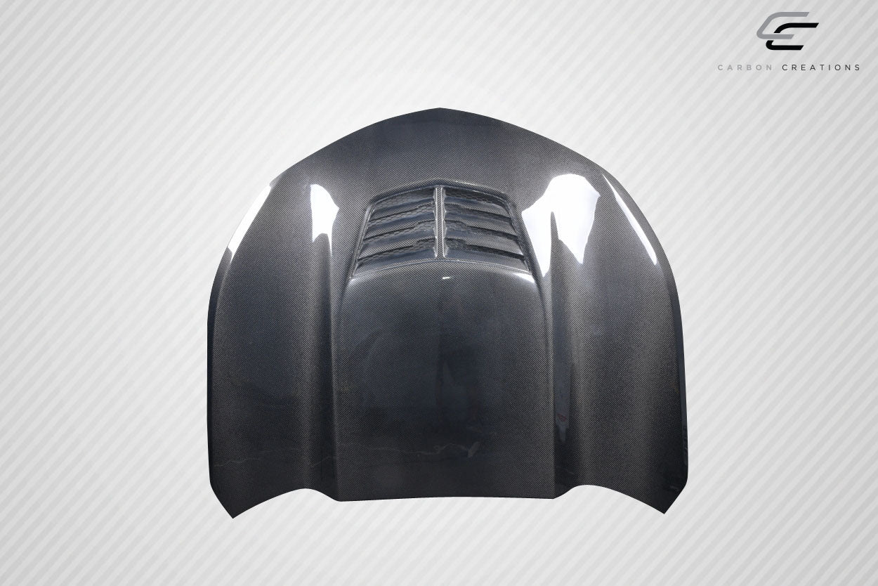2005-2010 Jeep Grand Cherokee Carbon Creations DriTech Viper Look Hood - 1 Piece