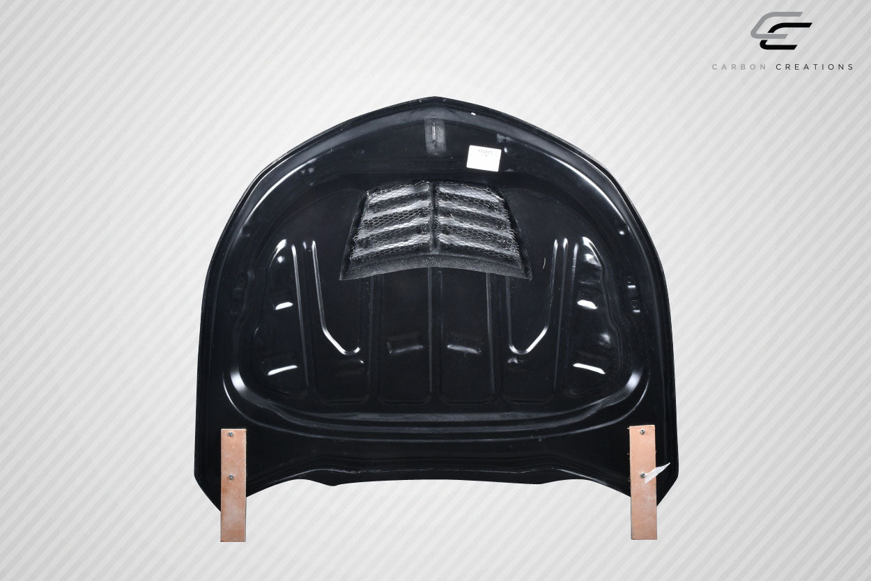 2005-2010 Jeep Grand Cherokee Carbon Creations DriTech Viper Look Hood - 1 Piece