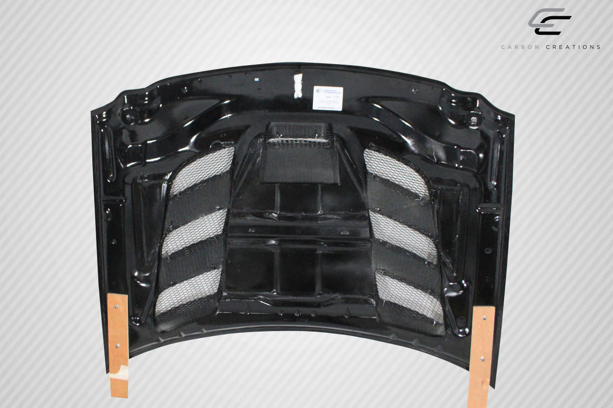 2005-2010 Jeep Grand Cherokee Carbon Creations DriTech Viper Look Hood - 1 Piece