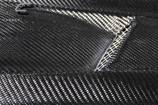 2005-2013 Chevrolet Corvette C6 Carbon Creations DriTech H-Design Hood - 1 Piece