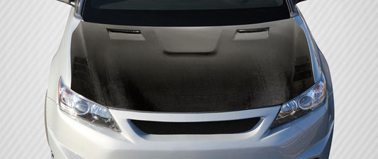 2011-2013 Scion tC Carbon Creations DriTech GT Concept Hood - 1 Piece