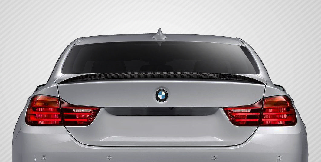 2014-2020 BMW 4 Series F32 Carbon Creations DriTech M Performance Look Wing Trunk Lid Spoiler - 1 Piece
