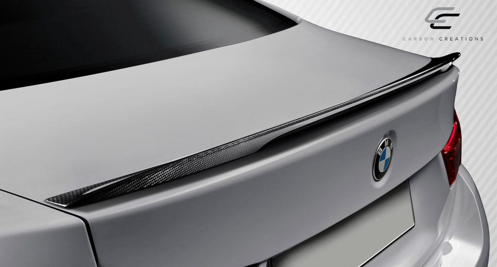 2014-2020 BMW 4 Series F32 Carbon Creations DriTech M Performance Look Wing Trunk Lid Spoiler - 1 Piece