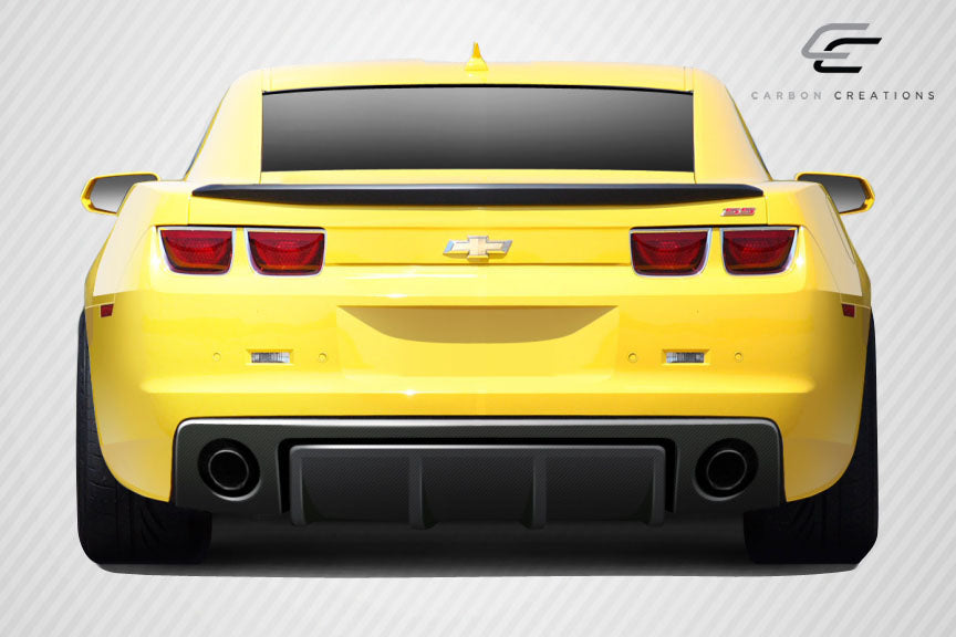 2010-2013 Chevrolet Camaro Carbon Creations DriTech H Sport Rear Diffuser - 1 Piece