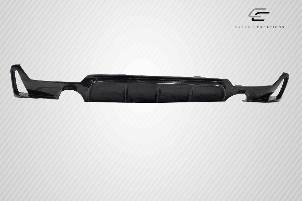 2014-2020 BMW 4 Series F32 Carbon Creations DriTech M Performance Look Rear Diffuser - 1 Piece