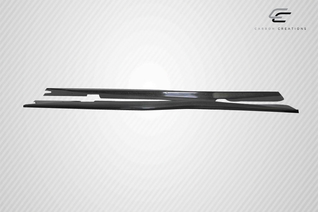 2014-2019 Chevrolet Corvette C7 Carbon Creations DriTech Thunderbolt Side Splitters - 2 Piece