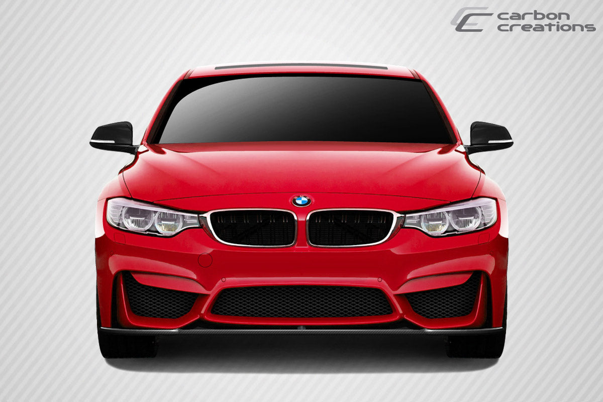 2012-2018 BMW 3 Series F30 Carbon Creations DriTech M3 Look Front Splitter ( must be used with M3 Look front bumper ) - 1 Piece